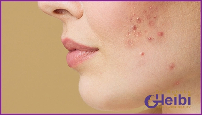 علت ایجاد آکنه